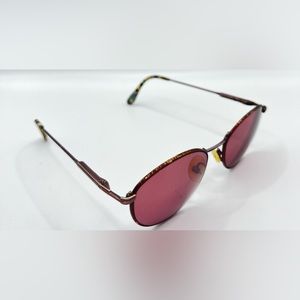 Vintage Safilo Elasta Purple Oval Sunglasses Frames Only
